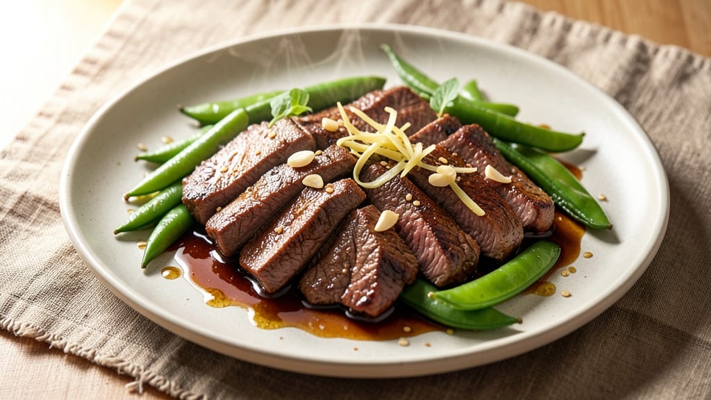 Beef and Sugar Snap Peas Recipe: Sweet-Savory Stir-Fry in 15 Minutes