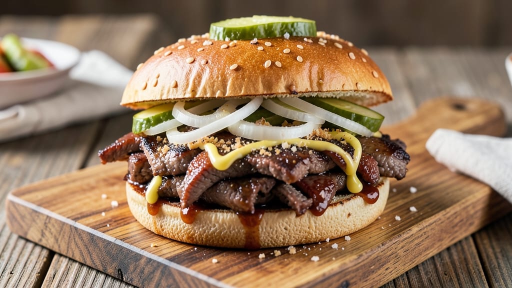 A&W BBQ Beef Sandwich Recipe: Smoky-Sweet Sauce and Toasted Bun Crunch
