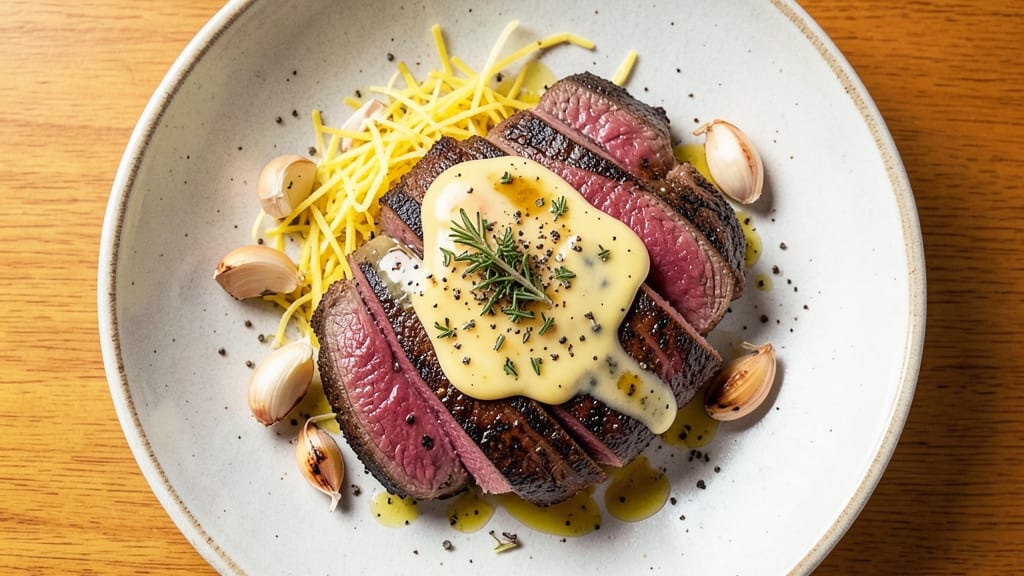 Australian Beef Steak Recipe: Charcoal-Grilled with Buttery Crust Magic