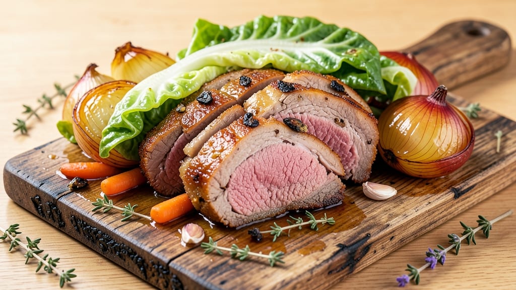 Baked Corned Beef Brisket And Cabbage Recipe: Slow-Braised Richness With Caramelized Fond Magic