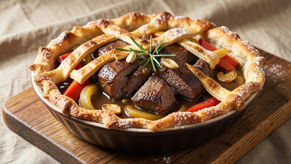 Beef and Beer Pie Recipe: Slow-Braised Layers of Rich Flavor and Crispy Top