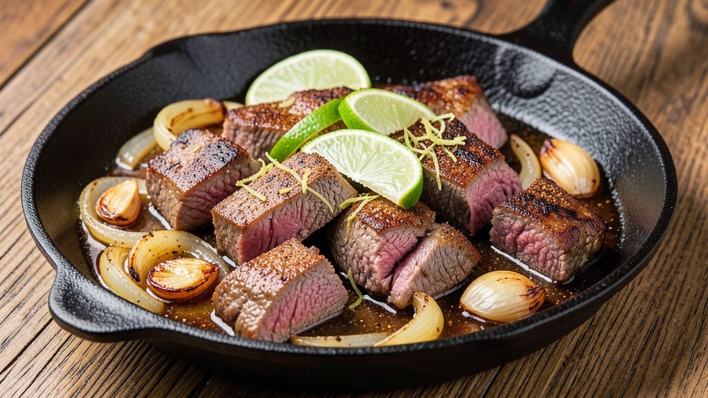 Beef and Lime Recipe: Zesty Citrus Simmer With Tender Beef Chunks