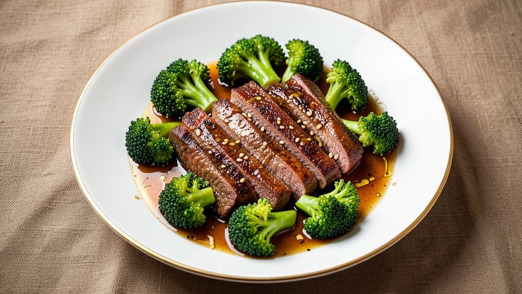 Beef and Broccoli Recipe Lau: Wok-Fired Crunch With Silky Soy Ginger Flavor