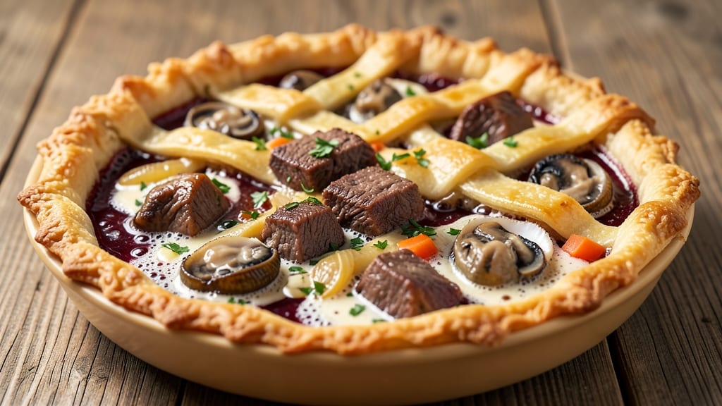 Beef and Oyster Pie Recipe: Rich Pastry Hugs Briny Sweetness