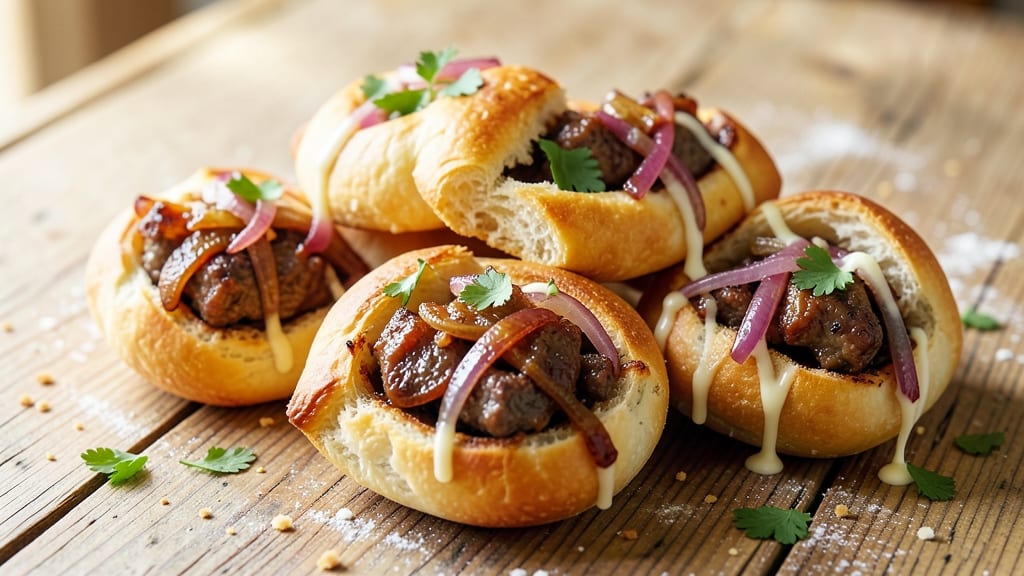 Beef and Onion Piroshki Recipe: Flaky Dough Wrapped in Savory Filling