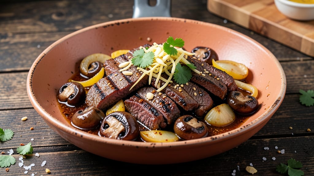 Beef and Shiitake Mushroom Stir Fry Recipe: Wok-Hot Soy Ginger Crunch With Earthy Umami Depth