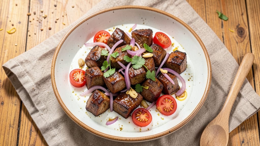 Beef Bihari Boti Recipe: Spiced Tomato-Tamarind Tang With Crispy Wok-Fired Bites