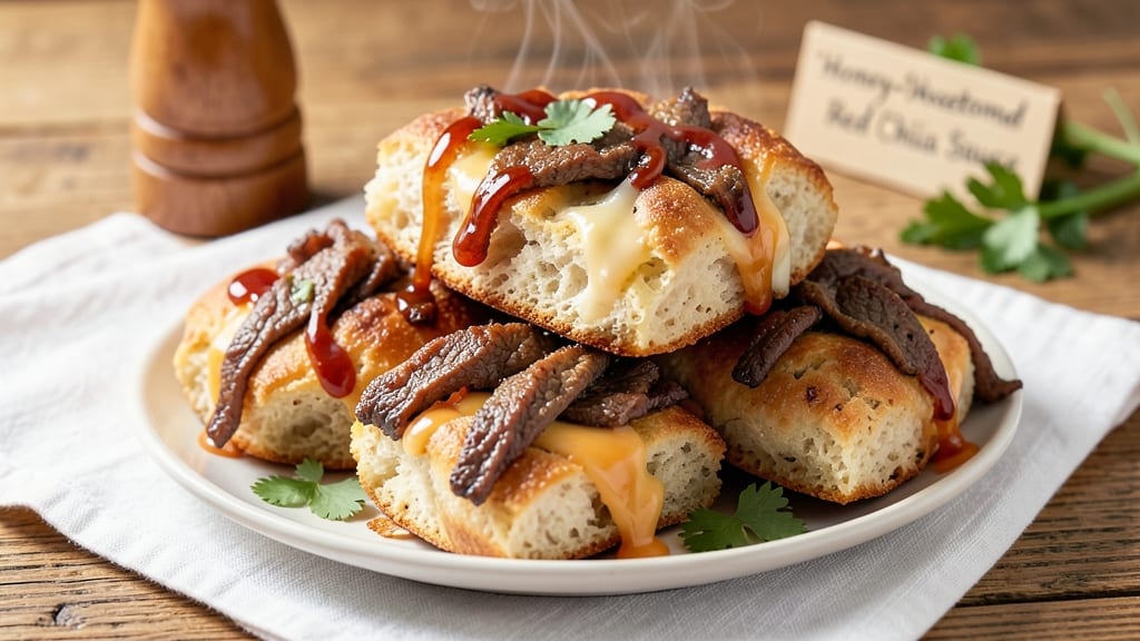 Beef and Cheese Sopapilla Recipe: Flaky Layers and Sticky Honey Drizzle