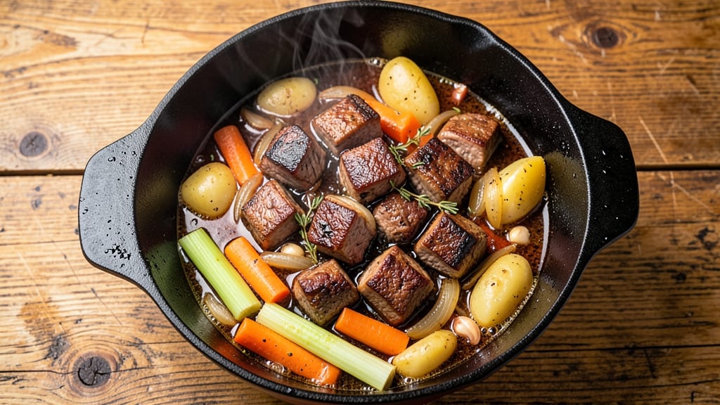 Beef Ale Stew Recipe: Slow-Simmered Richness With Deep Umami Bites