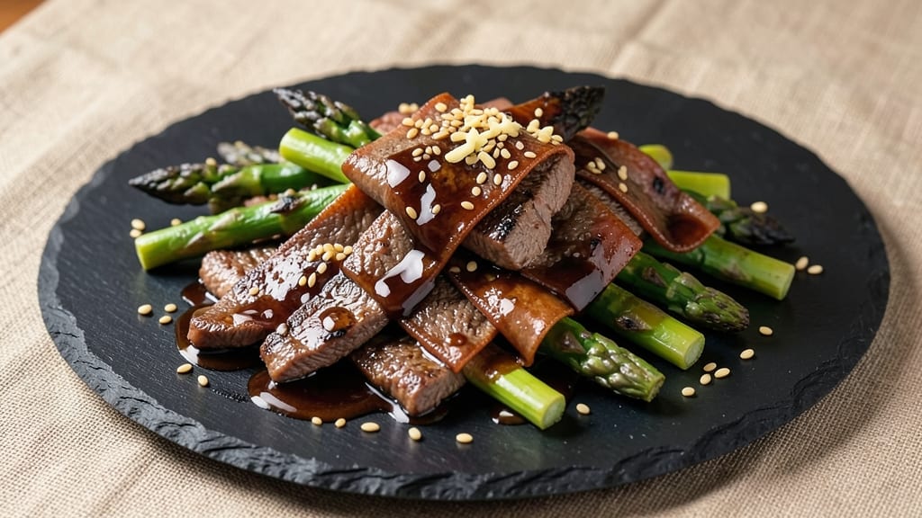 Asparagus Beef Chinese Recipe: Wok-Fried Crunch With Silky Soy-Ginger Harmony