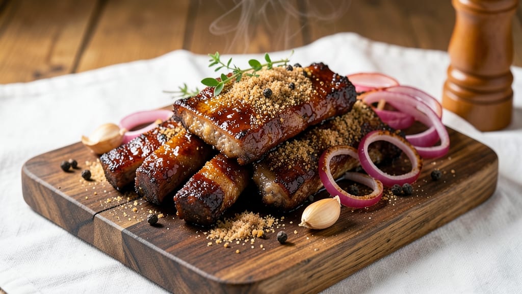 BBQ Beef Finger Ribs Recipe: Crispy Ends and Fall-Off-Bone Meat