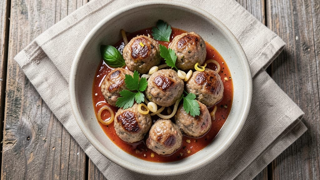 Beef and Lamb Meatballs Recipe: Dual-Protein Richness in One-Pot Sauce