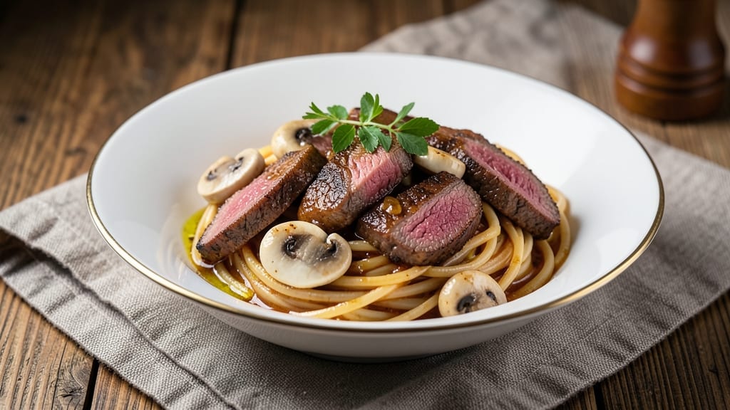 Beef and Mushroom Pasta Recipe: Umami-Packed Sauce With Earthy Depth