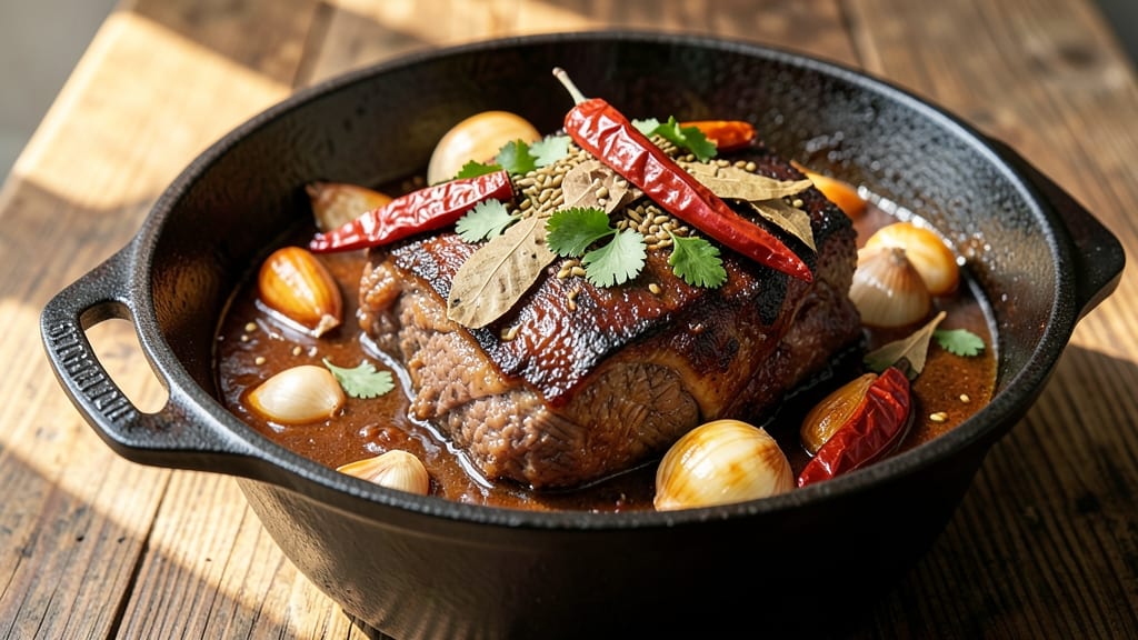 Beef Barbacoa Dutch Oven Recipe: Smoky Chipotle-Infused Tender Meat