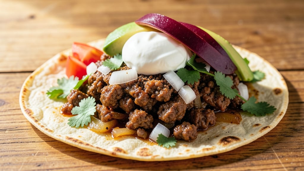 Basic Ground Beef Tacos Recipe: Crispy Tortillas and Bold Spice Layers