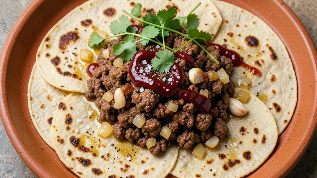 Authentic Mexican Restaurant Ground Beef Taco Recipe: Crispy Tortillas and Zesty Lime-Loaded Filling