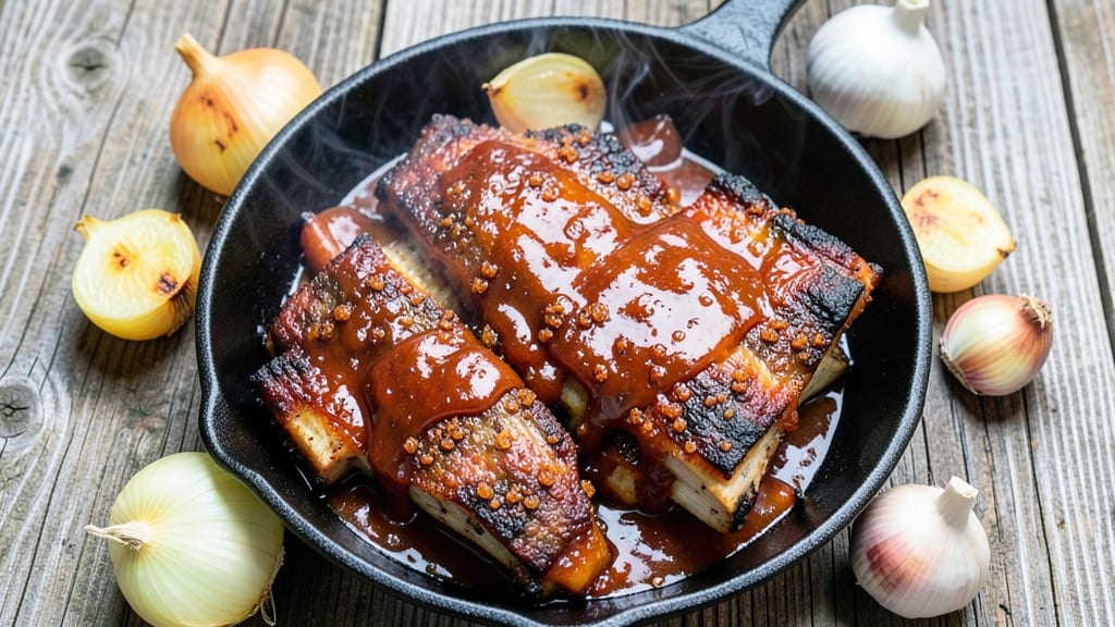 Barbecue Beef Back Ribs Recipe: Slow-Smoked Spice Crust With Caramelized Bone Marrow