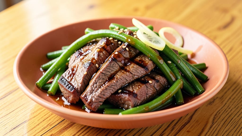 Beef and String Bean Stir Fry Recipe: Wok-Fired Crunch with Silky Soy-Ginger Bite