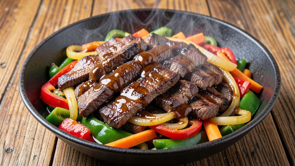 BBQ Beef Stir Fry Recipe: Smoky Wok Crunch With Caramelized Onions