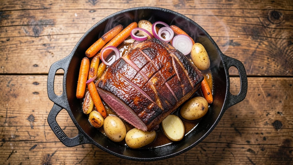 Beef Arm Roast Recipe Dutch Oven: Deep Dutch Oven Crust With Caramelized Fond Luxury