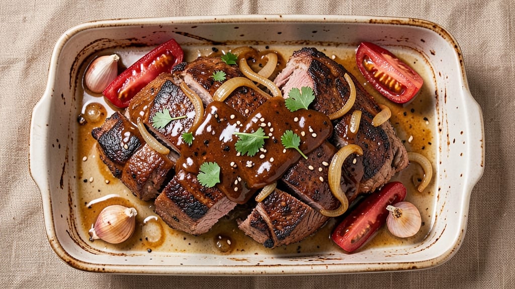 BBQ Beef Casserole Recipe: Slow-Braised Smokiness With Caramelized Fond