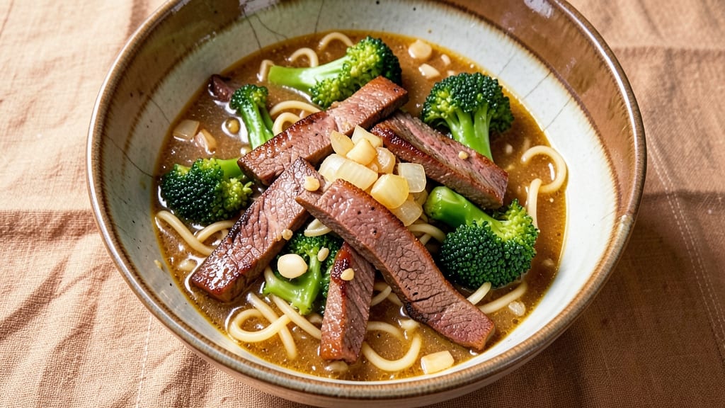 Beef and Broccoli Lipton Soup Recipe: One-Pot Umami Bomb with Silky Noodles