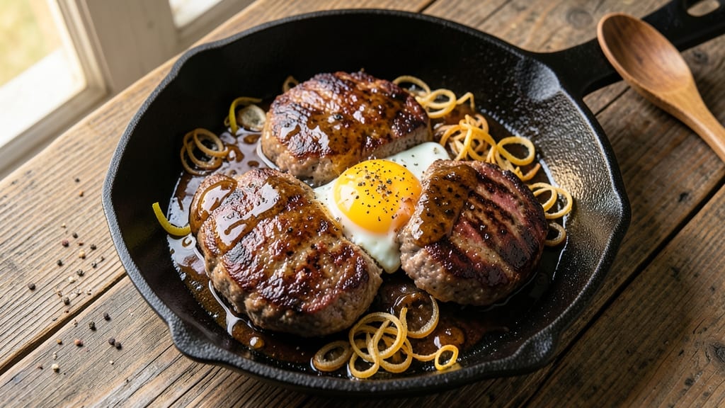 Beef and Pork Patties Recipe: Crispy-Crusted, Juicy-Core Burgers in 20 Minutes