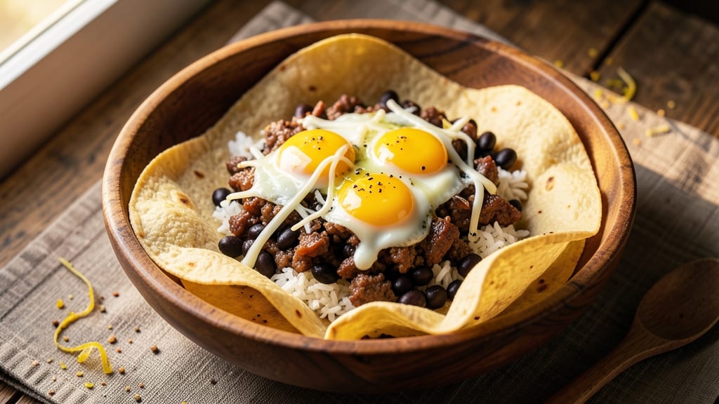Beef and Egg Burrito Recipe: Breakfast Powerhouse With Crispy Tortilla Layers