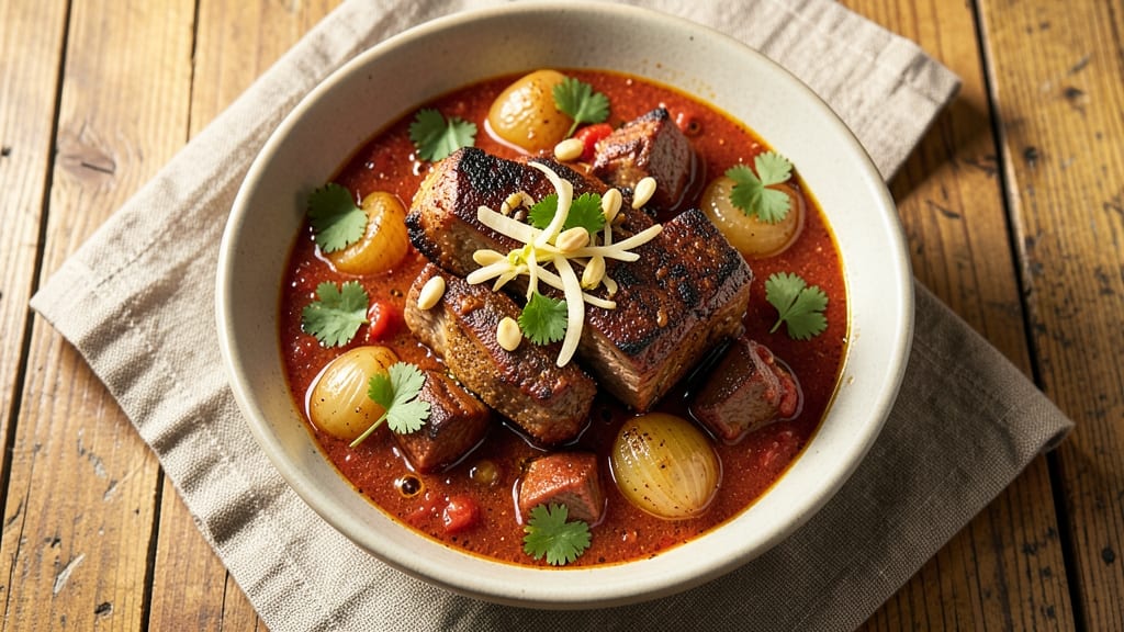 Beef and Tomato Curry Recipe: Spiced Coconut Depth With Tender Meat in One Pot