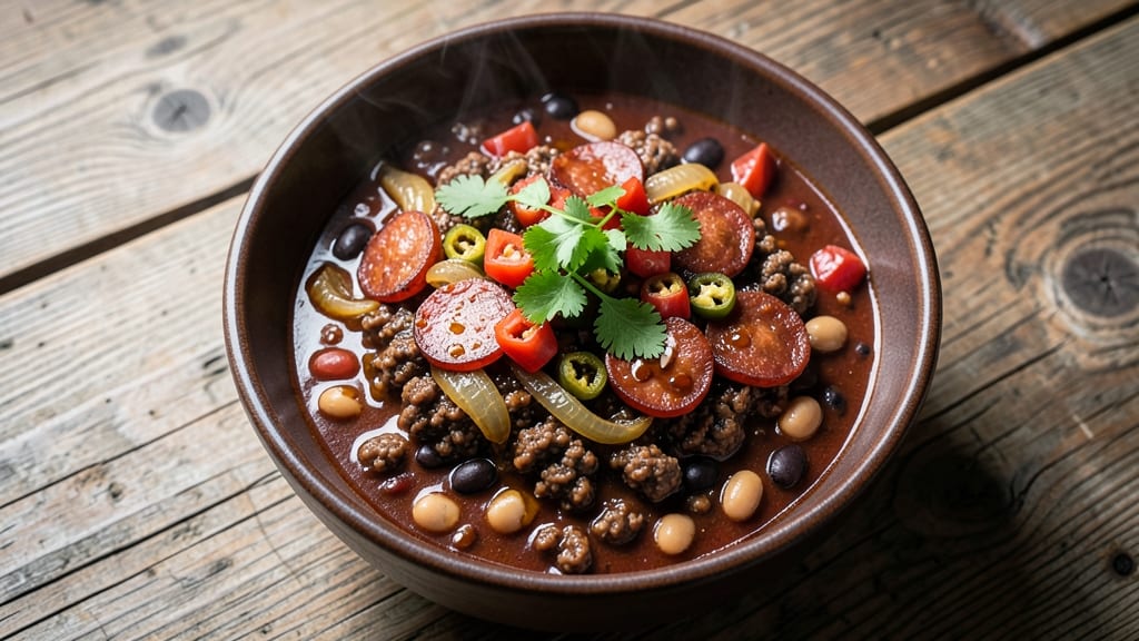 Beef and Sausage Crock Pot Chili Recipe: Deep-Smoked Spice That Gets Better Tomorrow