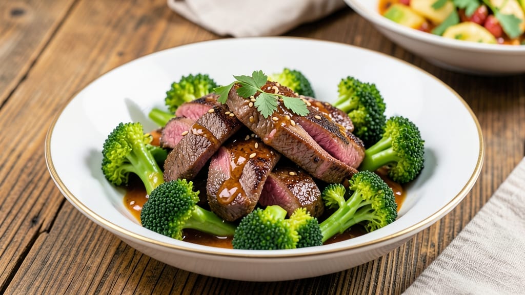 Beef and Broccoli Copycat Recipe: Crispy-Searred Beef Bites in 30 Minutes