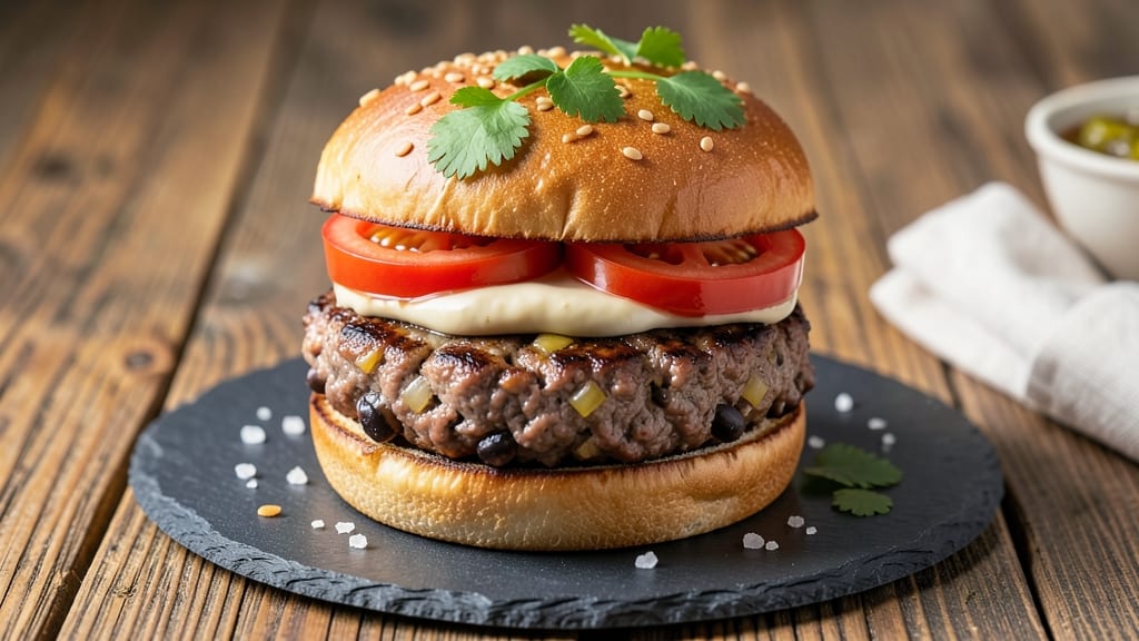 Beef and Bean Burgers Recipe: Hearty Plant-Packed Patties With Smoky Depth