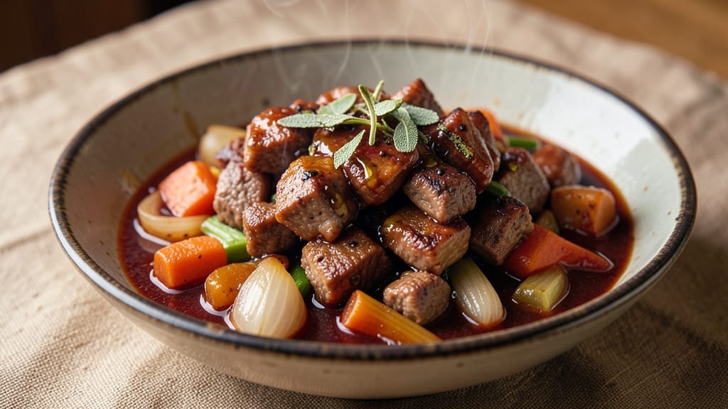 Beef and Pork Bolognese Sauce Recipe: Deep Umami Layering With Wine-Reduced Fond