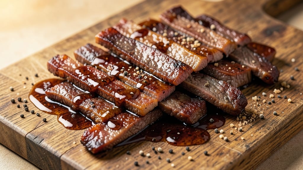 A1 Beef Jerky Recipe: Smoky-Sweet Tenderness in 4 Hours