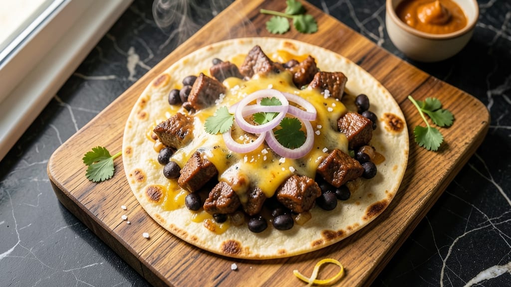 Beef and Bean Quesadillas Recipe: Cheesy Melt and Crunchy Bean Fusion