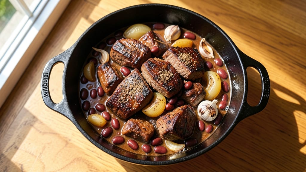 Beef and Black Bean Stew Recipe: Smoky Spice Depth With Hearty Bean Fusion