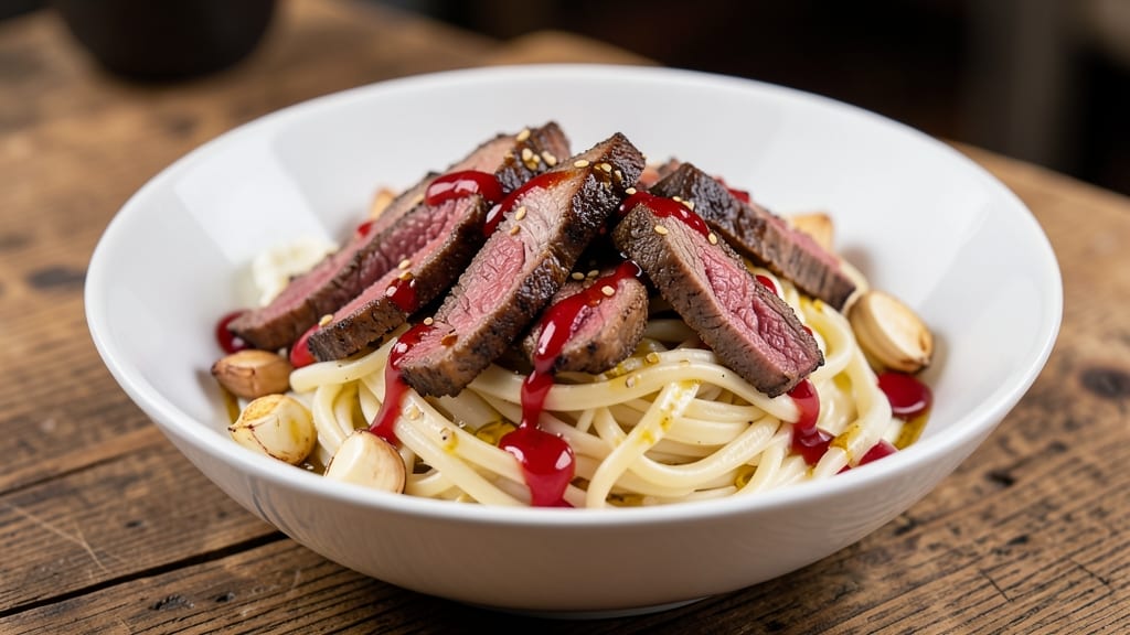 Beef and Butter Noodles Recipe: Buttery Ribbons and Caramelized Beef Bites