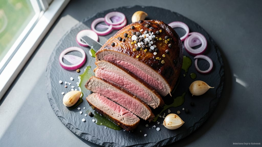 Angus Beef Eye Round Roast Recipe: Low-Temp Maillard Magic for Deep Flavor