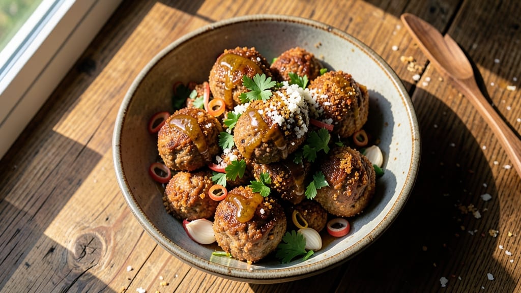 Air Fryer Beef Meatballs Recipe: Crispy Crust, Juicy Centers in 20 Minutes