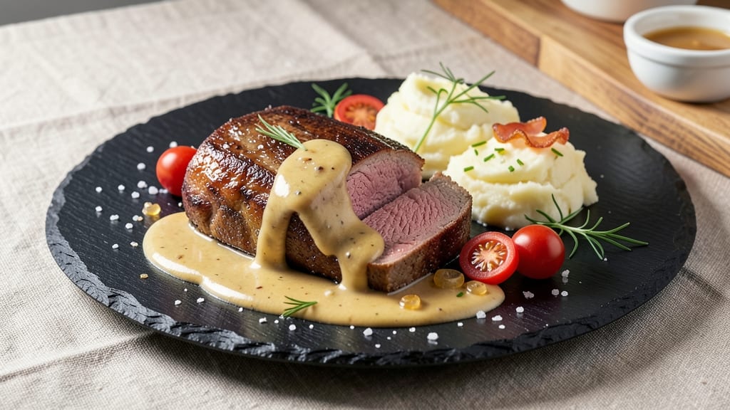 Beef Bearnaise Recipe: Buttery Emulsion With Herbed Wine Depth