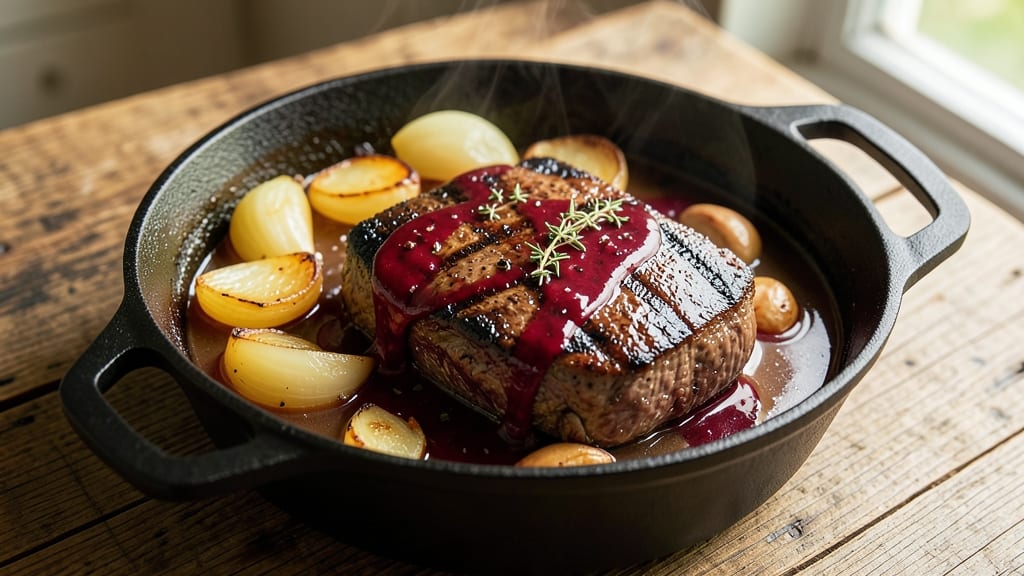 Beef Bake Recipe: Slow-Cooked Beef with Caramelized Onion Crust