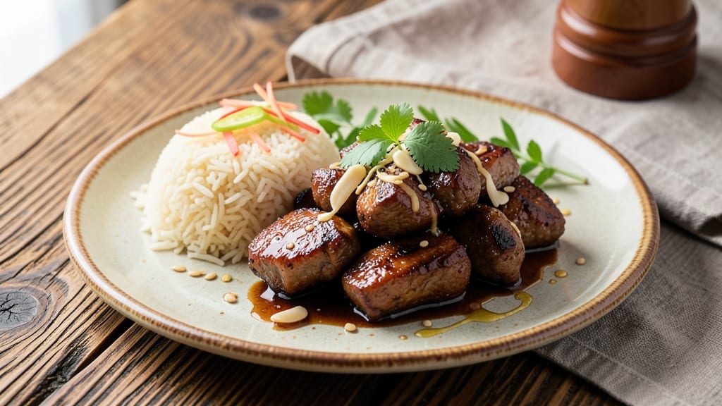 Asian Beef Tips and Rice Recipe: Stir-Fried Crunch with Fragrant Jasmine Rice