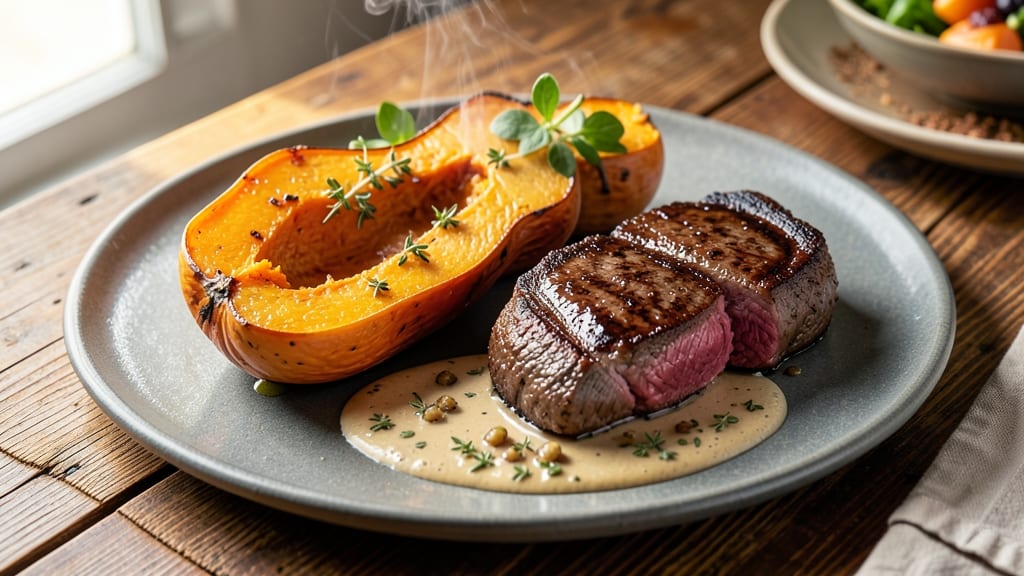 Acorn Squash Beef Recipe: Roasted Sweetness Meets Savory Steakhouse Bites