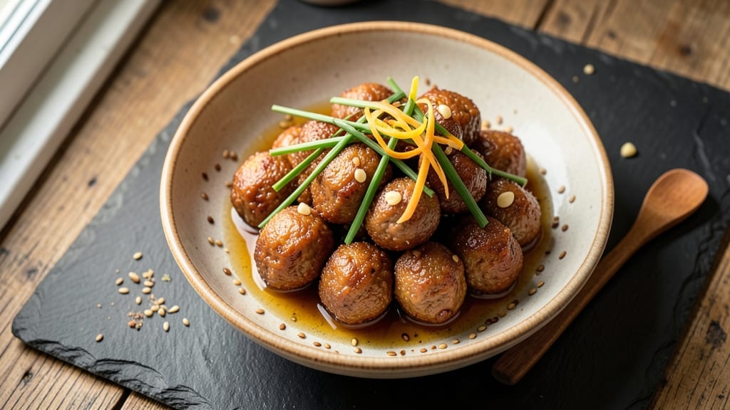 Asian Beef Balls Recipe: Silky Soy-Ginger Gloss With Crunchy Wok Seared Edges