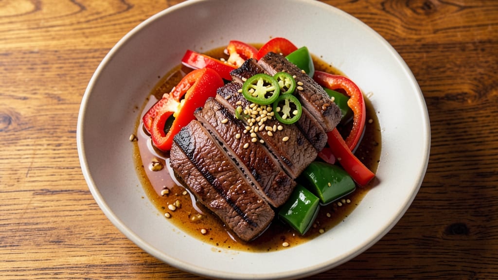 Beef and Pepper Bowl Recipe: Smoky Spice-Layered Protein-Packed Powerhouse