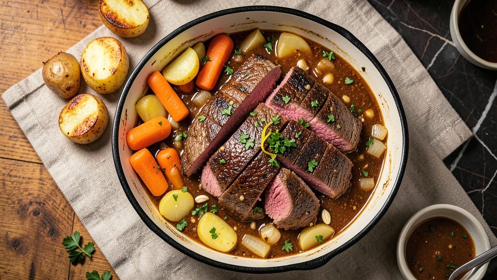 Beef and Vegetable Casserole Recipe: One-Pan Heartiness With Caramelized Roots