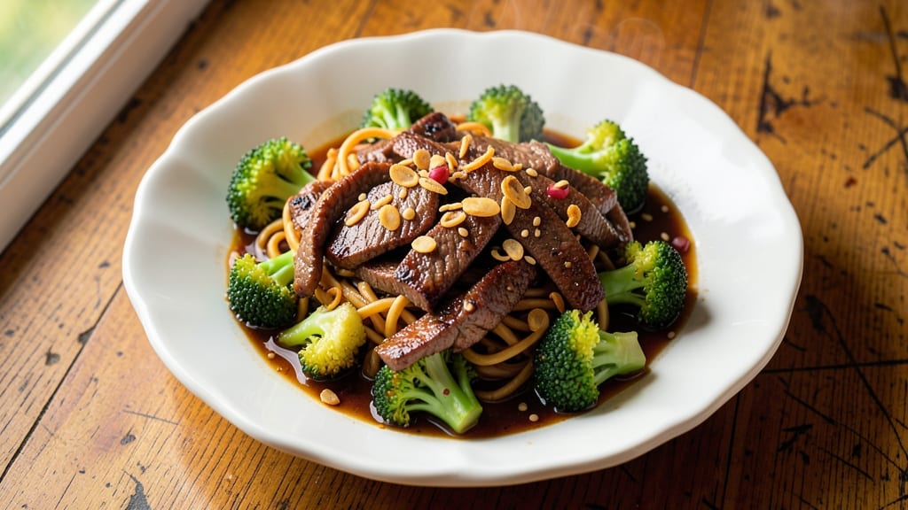 Beef and Broccoli Chow Mein Recipe: Crispy Stir-Fry Magic in 25 Minutes