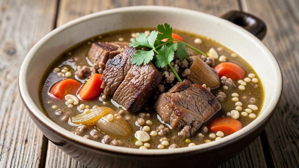Beef Barley Soup Recipe With Hamburger: Hearty One-Pot Richness in 45 Minutes