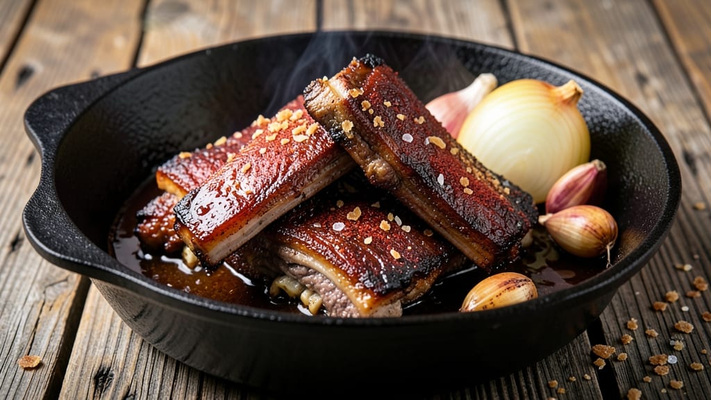 Beef Back Ribs Dutch Oven Recipe: Crispy Bark From Wood-Fired Heat