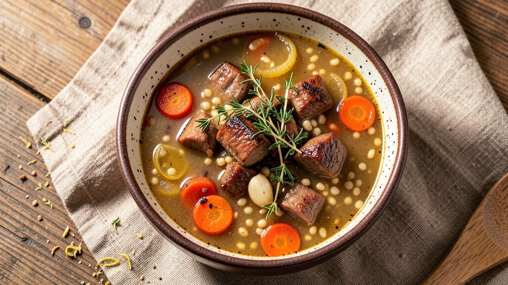 Natasha's Kitchen Beef Barley Soup Recipe: Slow-Simmered Spice and Herbs for Deep Flavor